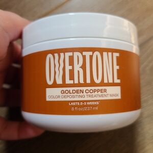 Overtone Golden Copper Color Depositing Treatment Mask 8 Oz